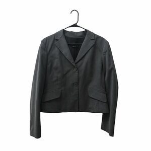 BCBGMAXAZARIA sleek gray blazer